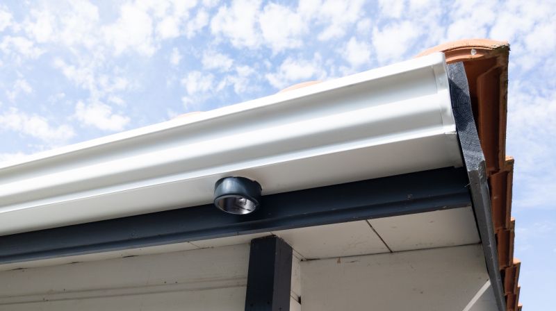 Gutter Installation Close-Up